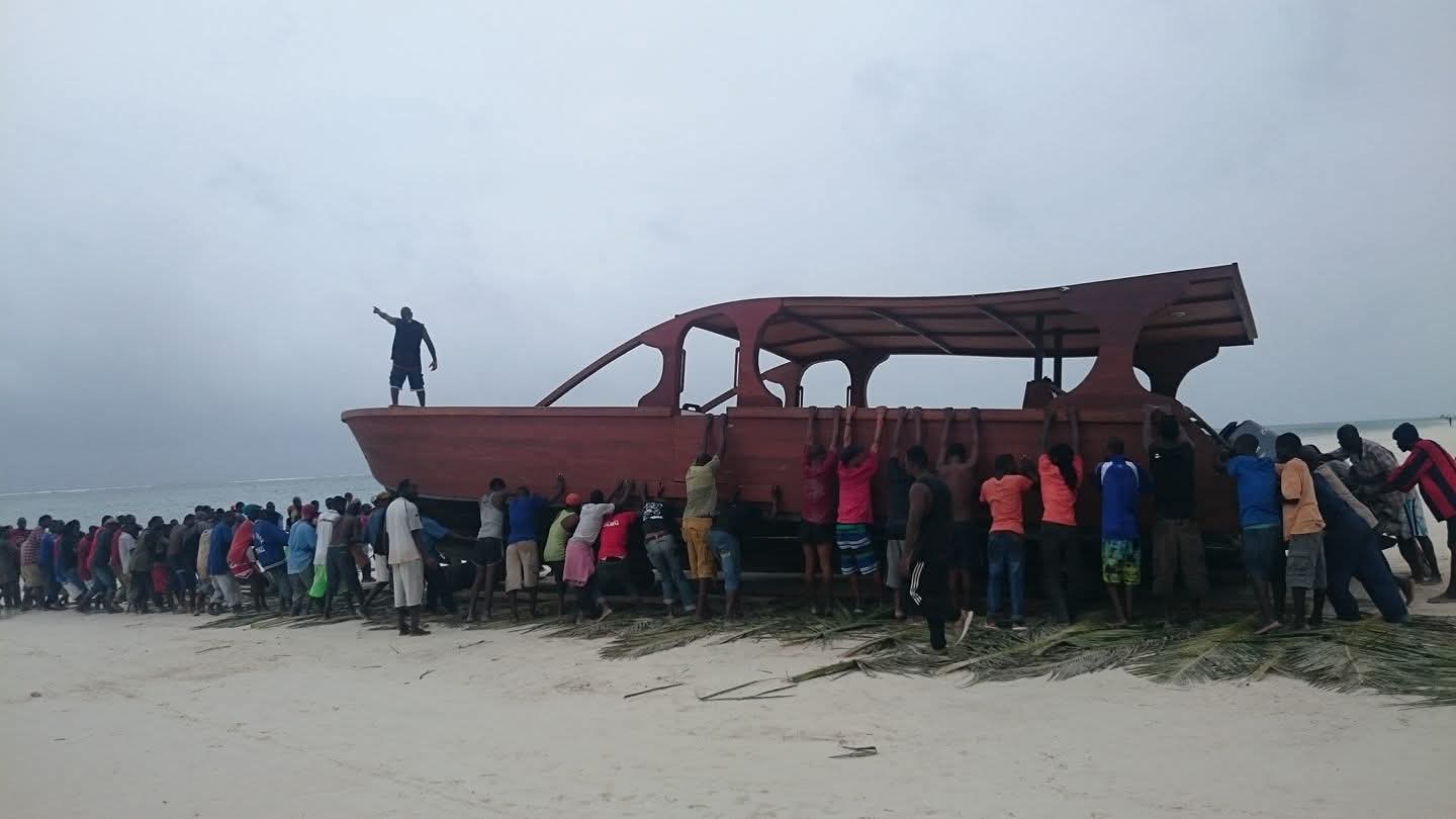 Boat Service Center team at work